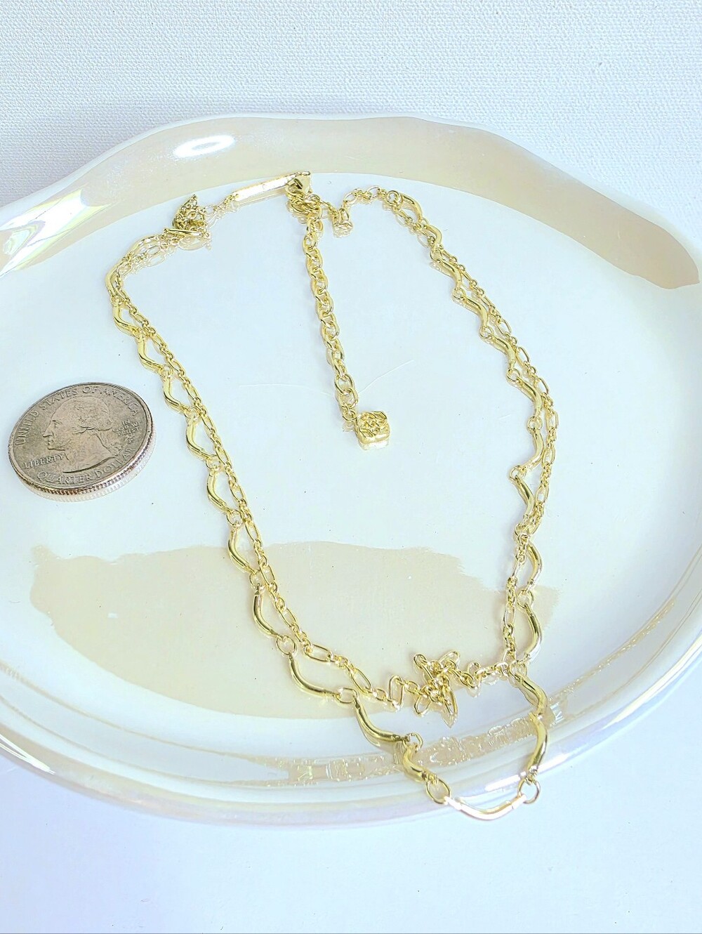 Kendra Scott Lori Layered Wave-Link Necklace - Women Jewelry